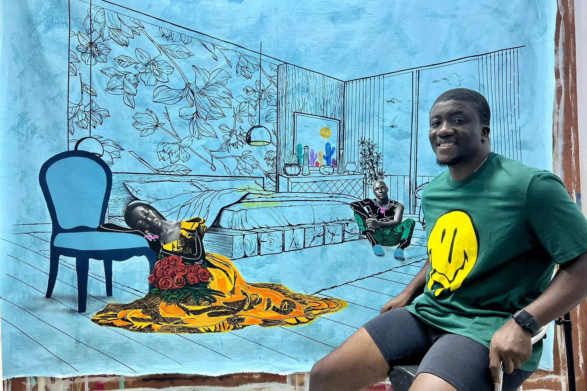 A Conversation with Tolu Raymond: Bridging Realism, Abstraction, and African Culture